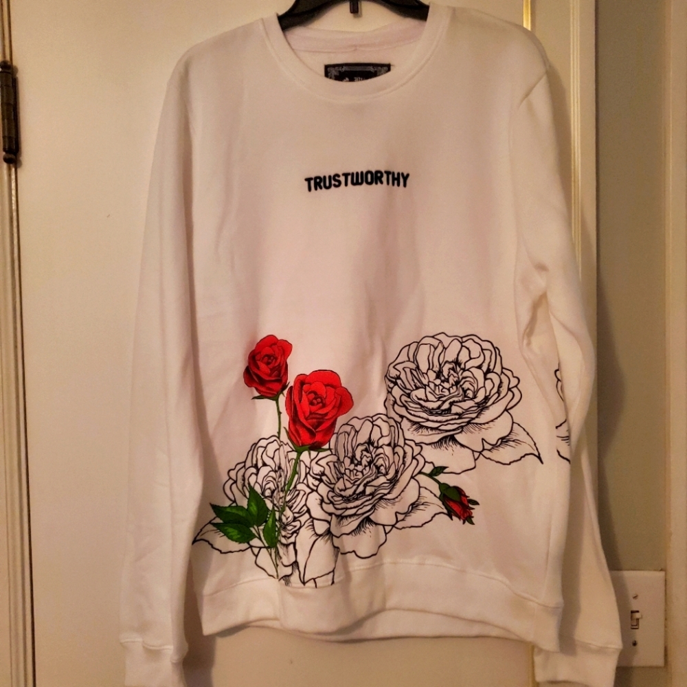Blind rooster medium sweat shirt